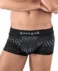 Make your move. With a shorter leg length, these trunks from Papi will stay put underneath your pants.