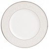 Lenox Opal Innocence Platinum Banded Bone China 9 Accent Plate