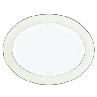 Lenox Opal Innocence Scroll 16-Inch Oval Platter