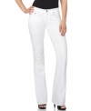 In summer's must-have wash, these white MICHAEL Michael Kors bootcut jeans are perfectly paired with the season's bright tops!