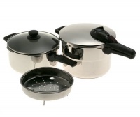 Fagor Splendid  2-in-1 5 Piece Pressure Cooker Set