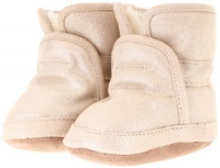 Robeez Cozy Ankle Bootie (Infant/Toddler),Silver Sparkle,6-12 Months (2.5-4 M US Infant)