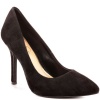 Jessica Simpson Women's Adeni Pump,Black Kid Suede,10 M US