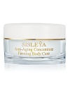 Sisley Paris Sisleÿa Anti-Aging Concentrate Firming Body Care combines the power of an anti-aging serum with the comfort of a cream, for optimal efficacy on areas of the body subject to skin slackening. The concentrate of active ingredients absorb quickly with a supple, gliding texture that wraps the skin in a silky veil.