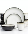 Creamy earth tones in durable stoneware lend your tabletop simple sophistication. From Sango's dinnerware and dishes collection.