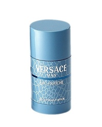 Versace Man Eau Fraiche, dedicated to the modern man with charisma and self-confidence. The man whose strength is in his soul.