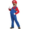 Child Boy's Deluxe Mario Brothers Costume Medium 8-10