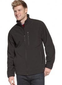 Weatherproof 32 Degrees Mens Jacket Large L Black Water Repellent Wind Resistant