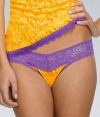 Louisiana State University Signature Lace Low Rise Thong