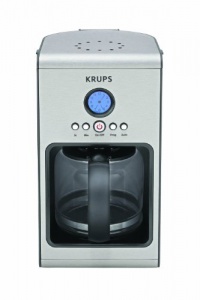 Krups KM1000 10-Cup Stainless-Steel Coffeemaker