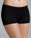 A luxuriously soft low-rise boyshorts with a seamless appearance. Style #A406