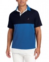 Nautica Men's Colorblock Short Sleeve Knit