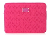 Marc Jacobs Dreamy Logo Neoprene Computer Case 15 Pop Pink