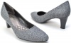 Easy Spirit Women's Quota Kitten Heels in Medium Grey