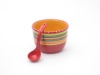 Certified International Hot Tamale Salsa Bowl with Spoon