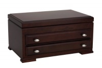 Reed & Barton Hannah Jewelry Chest with Two Draws