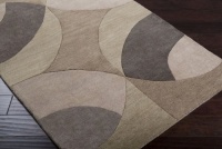 Area Rug 5x8 Rectangle Contemporary Beige Color - Surya Naya Rug from RugPal