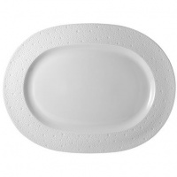 Bernardaud Ecume Oval Platter 17 In