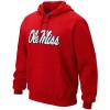 Nike Mississippi Rebels Cardinal Red Classic Logo Pullover Hoodie Sweatshirt (XX-Large)