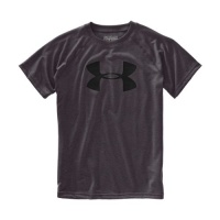 Boys' Big Logo UA Tech™ T-Shirt Tops by Under Armour Youth Large Carbon Heather