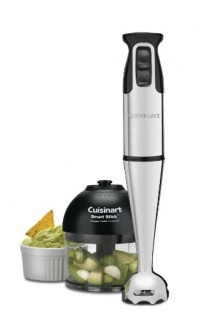 Cuisinart HB-154PC Smart Stick Hand Blender With Whisk & Chopper Attachments - Club Model