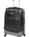 Ricardo Beverly Hills Luggage San Mateo 21 Inches 4 Wheeled Expandable Wheelaboard, Onyx/Silver, 21x15.75x10