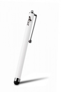 Acase Capacitive Stylus for Apple iPad 16GB, 32GB, 64GB WiFi + 3G, iPad 2, iPhone, iPod, Motorola Xoom, Samsung Galaxy, BlackBerry Playbook (White)