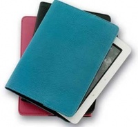 Graphic Image Leather E-Reader Case (Black)