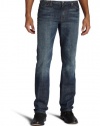 7 For All Mankind Men's Slimmy Slim Straight Leg Jean in New York Dark,New York Dark, 36