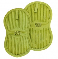 Calphalon 2-Piece Potholder Set, Green Apple