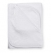 American Baby Company 100% Cotton Terry Hooded Towel Set, White