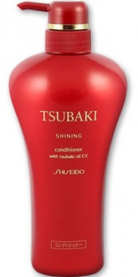 Shiseido Tsubaki Shining Conditioner with Tsubaki Oil EX - 550ml Pump Dispenser