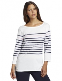 Nautica Sleepwear Women's Knit Stripe Tee