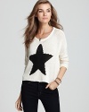 Make a star turn come fall in this magnetic Vintage Havana sweater.