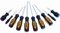 Stanley 60-100 10-Piece Standard Fluted Screwdriver Set