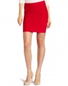 BCBGMAXAZRIA Women's Simone Knit Skirt, Rio Red, Medium