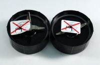 Replacement Cross & Flat Blades compatible with Magic Bullet Blender Mixer Juicer