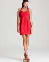 Nanette Lepore masters the quintessential summer frock with this brightly hued and impeccably tailored dress.