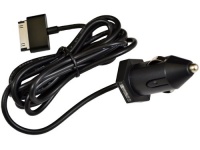 Fosmon Premium Quality Car Auto Charger Adapter for Samsung Galaxy Tab Tablet - 7.0 / 8.9 / 10.1 Inch - Fosmon Retail Packaging