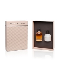 Includes 2.5 oz. Eau de Parfum spray, 3.4 oz. body lotion, deluxe mini Eau de Parfum.