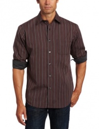 Van Heusen Men's Wrinkle Free Stripe Shirt