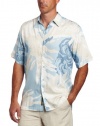 Cubavera Men's Short Sleeve Floral Print Shirt