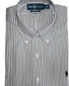 Polo Ralph Lauren Custom-Fit Striped Vintage Oxford (X-Large)