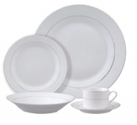 Gibson Tuxedo Gold 20-Piece Fine China Dinnerware Set