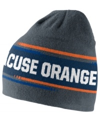 Get your head in the game with this Syracuse Orange NCAA beanie from Nike.