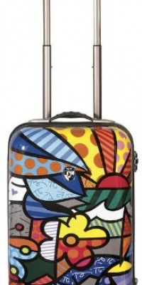 Heys USA Luggage Britto Garden 22 Inch Hardside Carry-on Spinner, Garden, 22 Inch