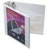 Avery Extra-Wide Ezd Reference View Binder, 2 Inch Rings, White, 1 Binder (01320)