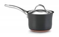 Anolon Nouvelle Copper Hard Anodized Nonstick 2-Quart Covered Saucepan