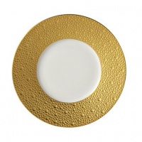 Bernardaud Ecume Gold Bread & Butter Plate 6.3 In