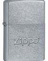 Zippo Stamped Street Chrome Pocket Lighter